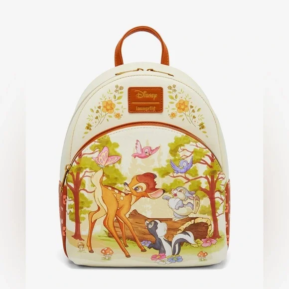 Disney | Bags | Loungefly Disney Bambi Forest Scene Mini  display picture 3